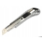 Nożyk łamany tapeciak 18mm w aluminiowej obudowie TEGER, T-NO-001