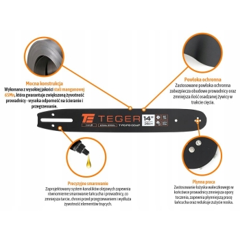 Prowadnica do piły, 14