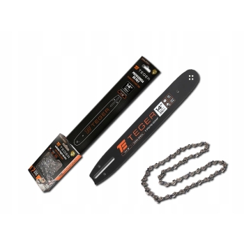 Zestaw tnący 14calcal 36cm prowadnica+ łańcuch 3/8calcal 1.3 mm 52og. 9z moc. P TEGER, T-ZTDPS-004P-SET