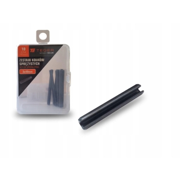 Kołek sprężysty 3x40 10 sztuk TEGER, T-KO-3X40