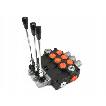 Rozdzielacz hydrauliczny 3-sekcyjny 120L VOIMA, V-R120L-3