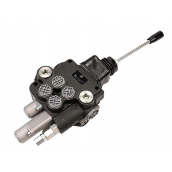 Rozdzielacz hydrauliczny 2-sekcyjny 80L 1sek pływająca, z joystickiem VOIMA, V-R80L-2X1P-1D