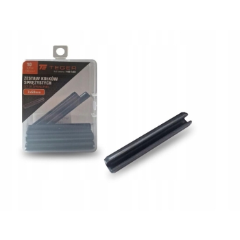 Kołek sprężysty 7x60 10 sztuk TEGER, T-KO-7X60