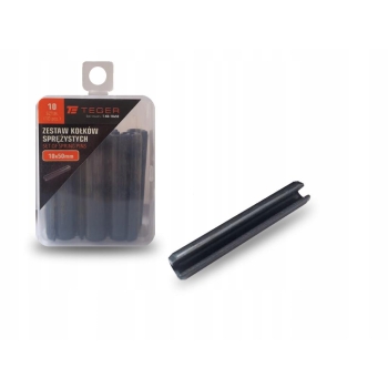Kołek sprężysty 10x50 10 sztuk TEGER, T-KO-10X50