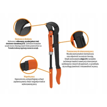 Klucz nastawny szwedzki Typ 