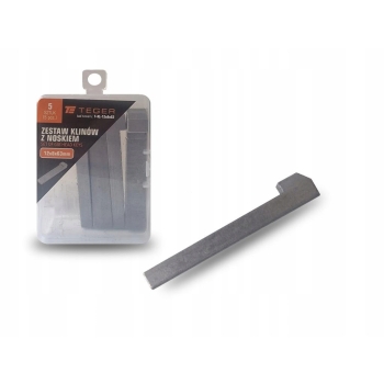 Klin z noskiem 12x8x63 5 sztuk TEGER, T-KL-12X8X63