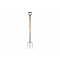 Widły gospodarcze 4-zębne na metalowym trzonku Extra Long dł. 1600mm TEGER, T-G-WGMT4Z-03
