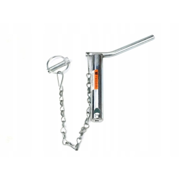 Sworzeń zaczepu z wygiętym uchwytem 28x130 TEGER