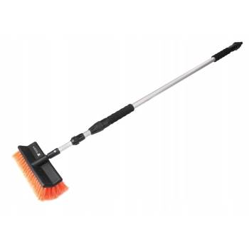 Szczotka do mycia teleskopowa przepływowa 130-300cm włosie PP TEGER, T-O-MISZ026