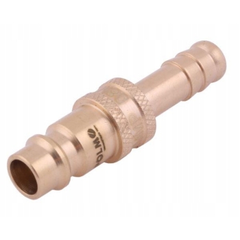 Szybkozłącze pneumatyczne P26 NW7.2 wtyczka pod wąż DN08mm POLMO, P26WT08MMP