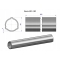 Rura zewnętrzna wałka Seria 8R i 9R do wału WOM 510 63x4 mm 385 mm WARYŃSKI, WR2382385