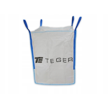 Worek BIG BAG 1000kg 90x90x120 4 uchwyty góra otwarta dół zamknięty TEGER, T-BB1T90X120-O/Z