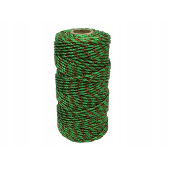 Plecionka do elektryzatora 2.5mm 3x0.20mm SS zielono-pom. 100m ROYAL FARM