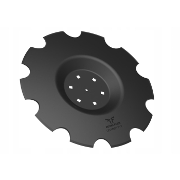 Talerz uzębiony Z-10 fi510 mocowanie 6/120 3.5mm przetłoczony ROYAL FARM, RF-35106035