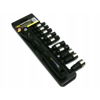 Zestaw nasadek 1/2 z grzechotką 8 9 10 11 12 13 14 15 16 17 mm WARYŃSKI, WMZ019