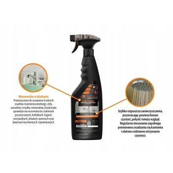 Preparat do usuwania osadów z kamienia i rdzy EXTRA STRONG, 750ml TEGER