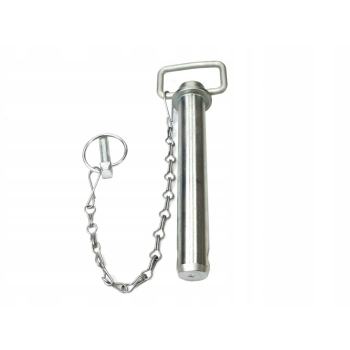 Sworzeń zaczepu z zawleczką i łańcuchem 22x115x153 TEGER [T-SZZL22115153]