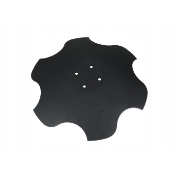 Talerz skrajny lewy fi 510 4/98 grubość 4mm stal borowa WARYŃSKI, W-95102245