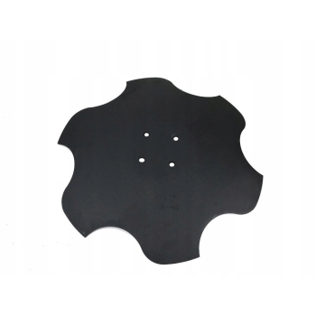 Talerz skrajny prawy fi 510 4/98 grubość 4 mm stal borowa WARYŃSKI, W-95112245