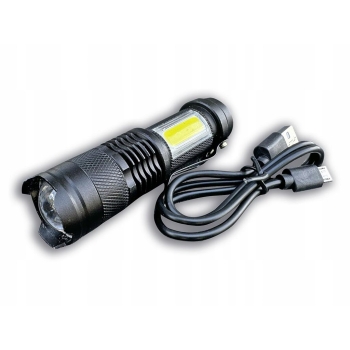 Latarka uniwersalna ładowana USB z funkcją POWER BANK 2200mAh XPS 300 lm Te, T-LED-0093