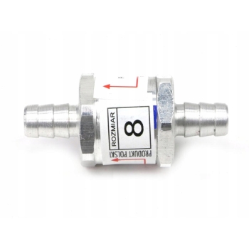 Zawór zwrotny układu paliwowego 8mm, ZAWZ8
