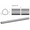 Rura zewnętrzna Seria 2R i 3R do wału WOM 43.5x3.4 mm 735 mm WARYŃSKI, WR2322735