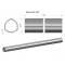 Rura zewnętrzna Seria 4R i 5R do wału WOM 51.5x3 mm 735 mm WARYŃSKI, WR2342735