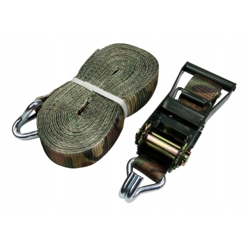 Pas transportowy 6T 10m 50 mm w kamuflażu MORO z atestem TEGER, T-NAP-046T10