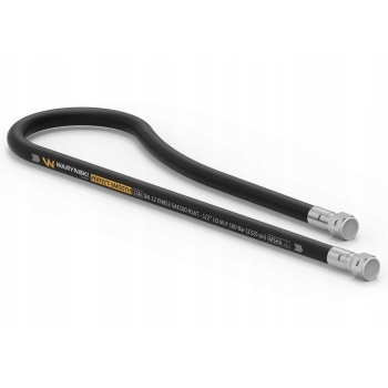Przewód hydrauliczny 160bar M22x1.5 stożek - płasko 500mm DN12-1SN WARYŃSKI, W-AA-13-500/1P-PS