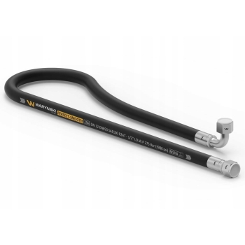 Przewód hydrauliczny 275bar M22x1.5 prosta/kolanko 2000mm DN12-2SN WARYŃSKI, W-AK-13-2000/2-PS