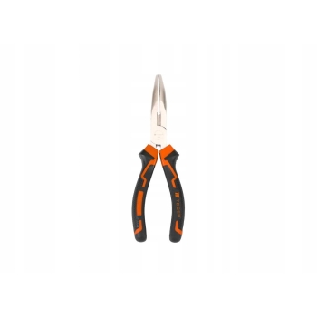 Szczypce wydłużone odgięte 160 mm TEGER