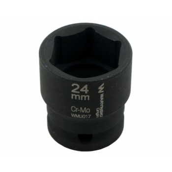 Nasadka udarowa sześciokątna 1/2calcal 24 mm CrMo DIN 3129 WARYŃSKI, WMU017