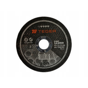 Tarcza korundowa do cięcia 115x 1.0 mm TEGER, T-AT-100