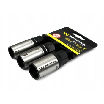 Zestaw nasadek 3/8 nasadki do świec 16 18 21mm klucze do świec WARYŃSKI, WMZ009