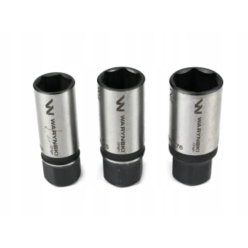 Zestaw nasadek 3/8 nasadki do świec 16 18 21mm klucze do świec WARYŃSKI