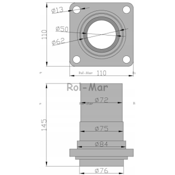 Piasta Kosiarka rotacyjna Polska 5036010270