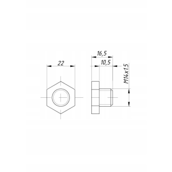 Korek spustowy zwolnicy URSUS C-330 50005840
