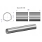 Rura zewnętrzna Seria 4R i 5R do wału 460 wałka WOM 51.5x3mm 335mm WARYŃSKI, WR2342355