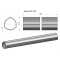 Rura zewnętrzna Seria 4R i 5R do wału 560 wałka WOM 51.5x3mm 435mm WARYŃSKI, WR2342435