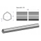 Rura zewnętrzna Seria 6R i 7R do wału 660 wałka WOM 54x4 mm 535 mm WARYŃSKI, WR2362535
