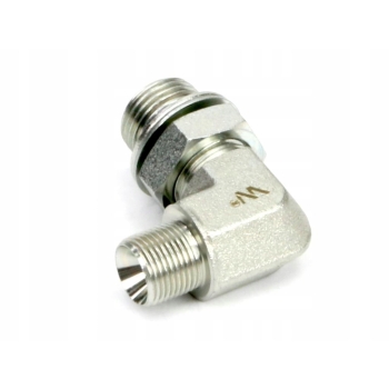Kolanko hydrauliczne nastawne calowe BB 3/8 x 1/2 BSP z regulacją WARYŃSKI