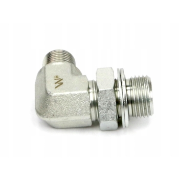 Kolanko hydrauliczne nastawne calowe BB 3/8 x 1/2 BSP z regulacją WARYŃSKI