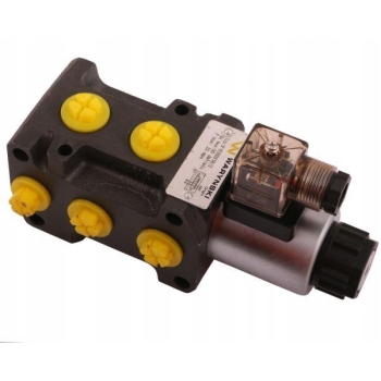 Dzielnik elektrozawór kierunkowy kontroli DVS6/50 L G3/8calcal 50L 24V WARYŃSKI, W-E38DVS6/2-24