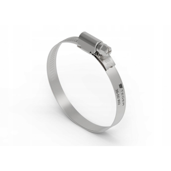 Opaska zaciskowa 35-50 (32-50) ślimakowa W2 nierdzewna 9mm TEGER 6 sztuk, T-W2-35-50-B