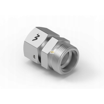 Złączka hydrauliczna metryczna AB (XKOR) A-M16x1.5 10L / B-M16x1.5 WARYŃSKI