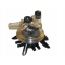 Kolektor dojarki kompletny 150 ml HCC150 wylot na mleko 16mm Dojarka, RM-96020380