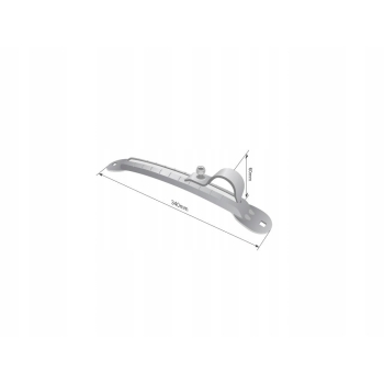 Uchwyt błotnika plastikowego 340mm wersja ocynkowana