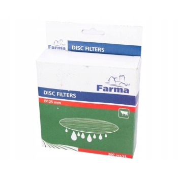 Filtr cedzidła krążkowy Farma fi 125 mm do mleka, 601004FA