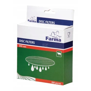 Filtr cedzidła krążkowy Farma fi 95 mm do mleka, 601001FA