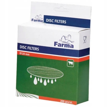 Filtr cedzidła krążkowy Farma fi 120 mm do mleka, 601003FA